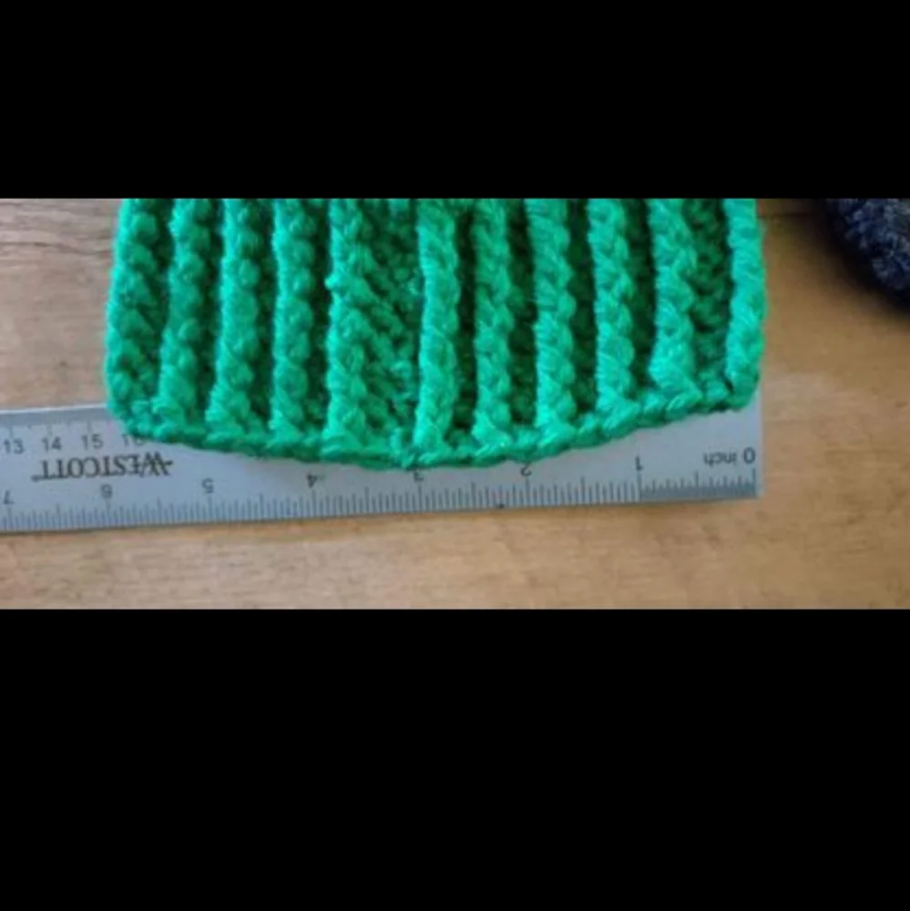 Handcrafted premie sized crocheted beanies